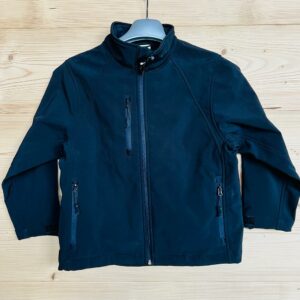 Softshell noire manche longue