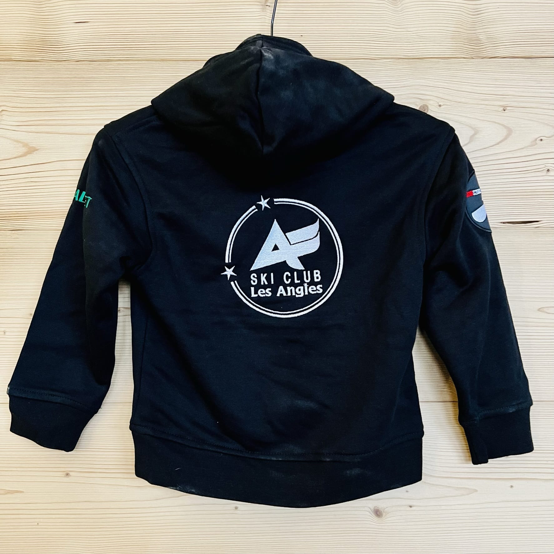 Pull capuche noir – Image 2