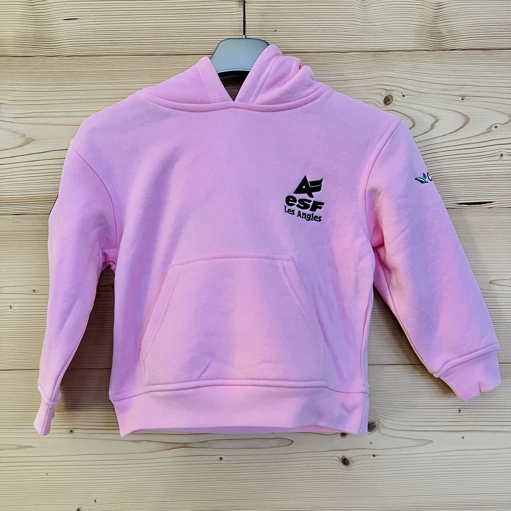 Pull capuche rose