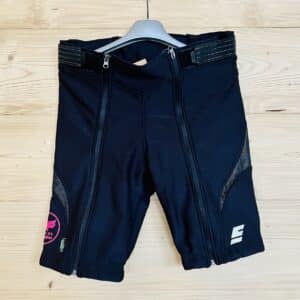Short de compétition Energiapura logo rose